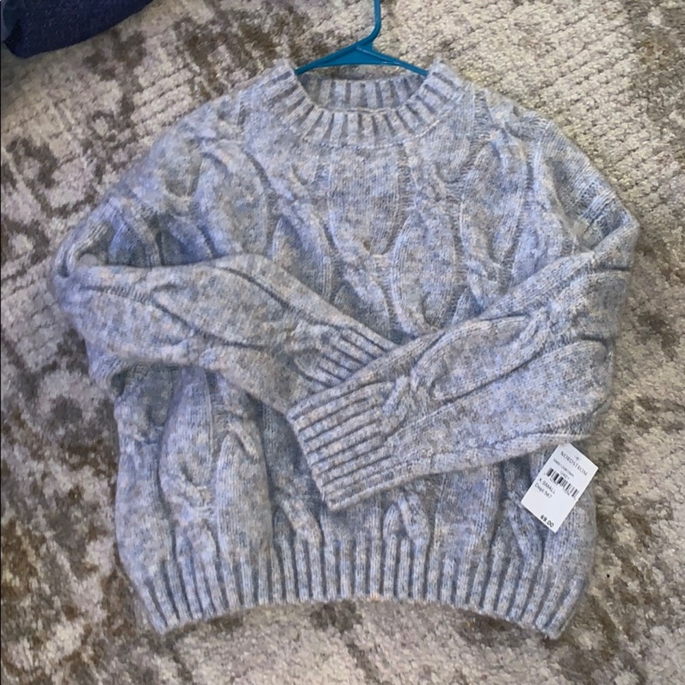 Brand new with tags gray sweater